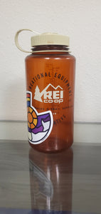 REI co-op COLORADO Orange 32oz Water Bottle