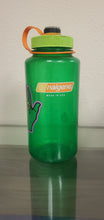 Load image into Gallery viewer, Nalgene green Water Bottle with Compass - 32oz
