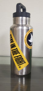 Metal Tumbler with stickers