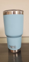 Load image into Gallery viewer, Yeti Metal Tumbler - Colorado logo  - Light blue
