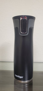 Contigo Black Grey Tumbler