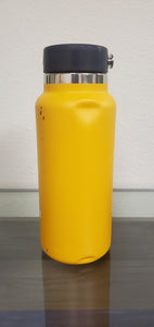 Hydro Flask Sunflower Yellow Metal 32oz Tumbler